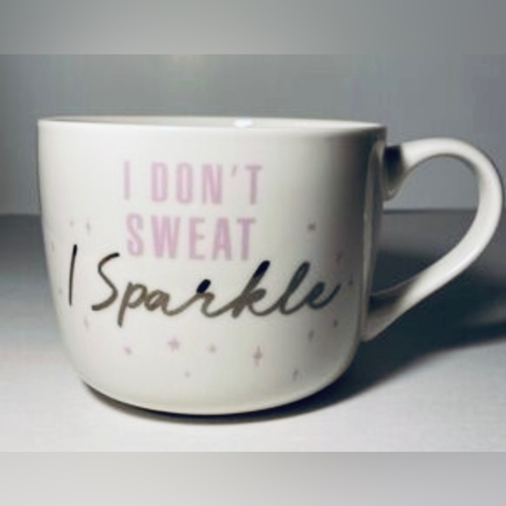 Opalhouse I Don't Sweat I Sparkle Mug